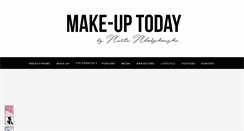Desktop Screenshot of make-up-today.com